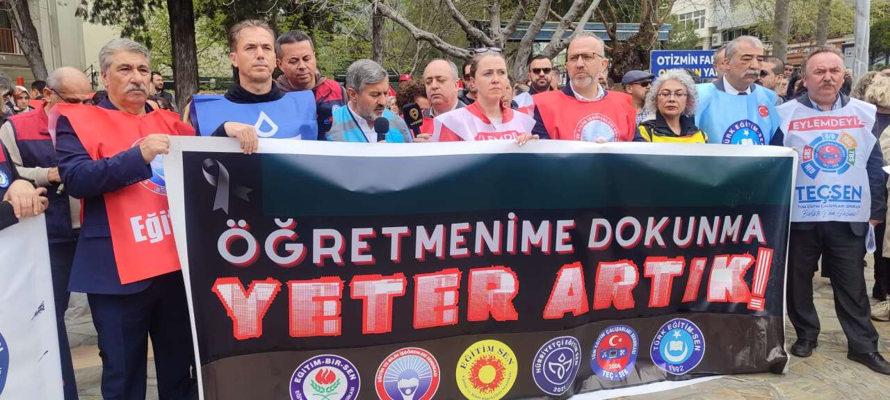Muğla’da Eğitimcilerden Şiddete Tepki: “Artık Yeter!” 2